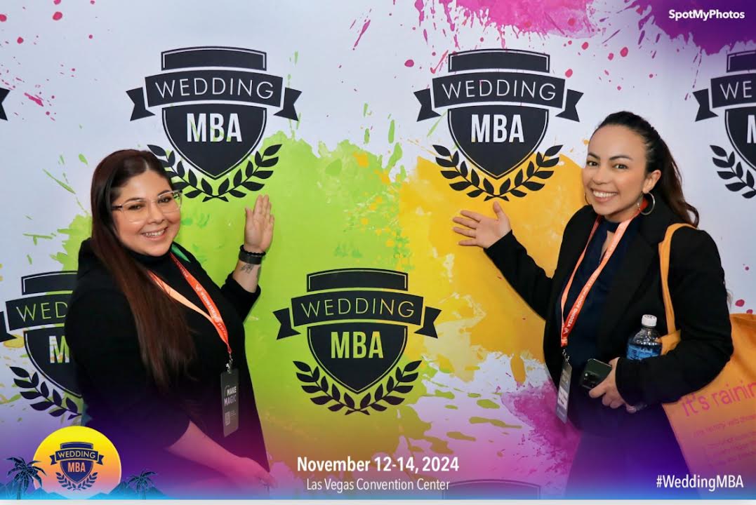 Bruna and Karla Medeiros together at the Wedding MBA conference